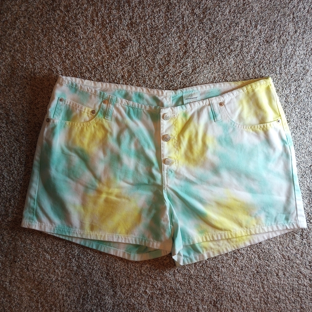 Jordache tie dye shorts size 17/18